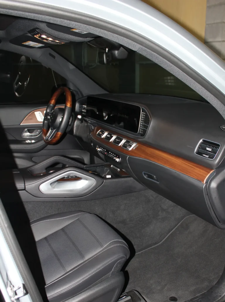 Mercedes-Benz dashboard after interior detailing